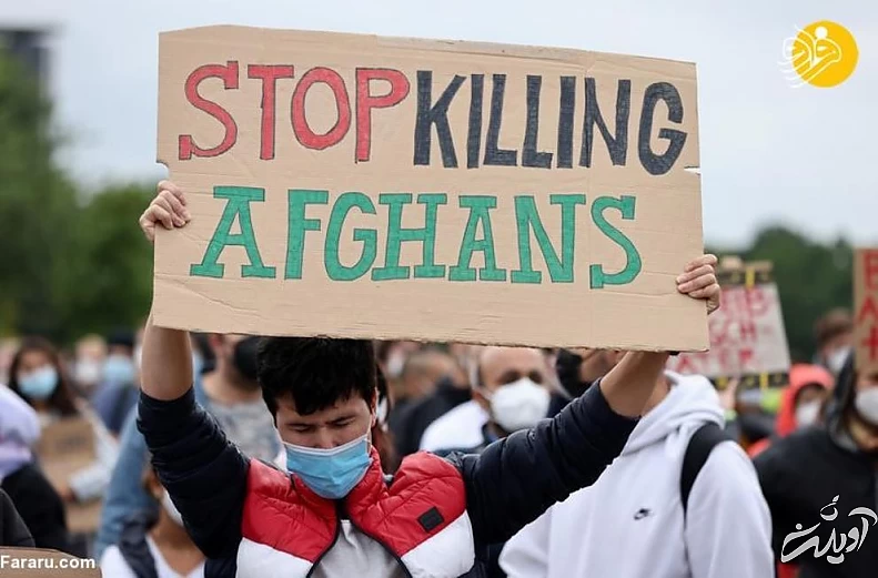 (تصاویر) تظاهرات علیه طالبان در کشورهای مختلف